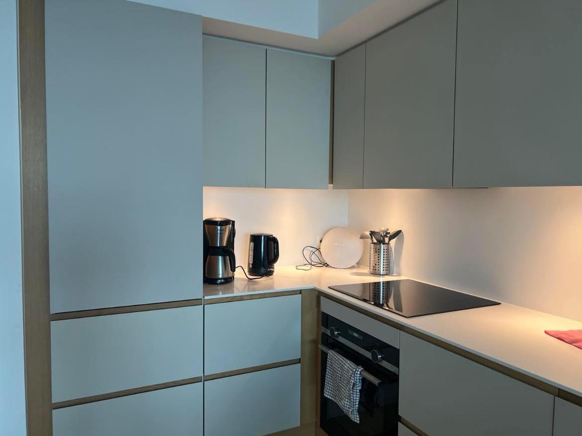 26-Etage Lejlighed Med Utrolig Havudsigt Århus Eksteriør billede