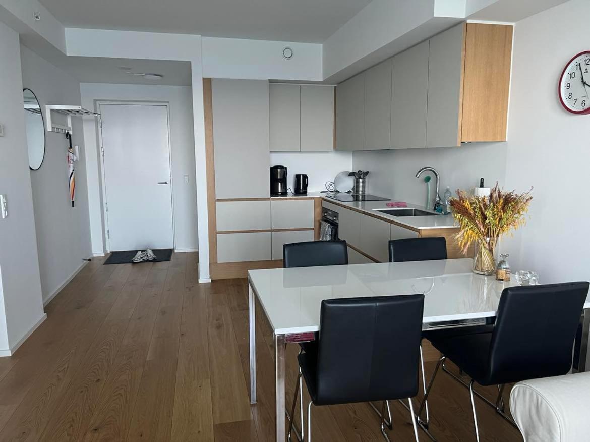 26-Etage Lejlighed Med Utrolig Havudsigt Århus Eksteriør billede